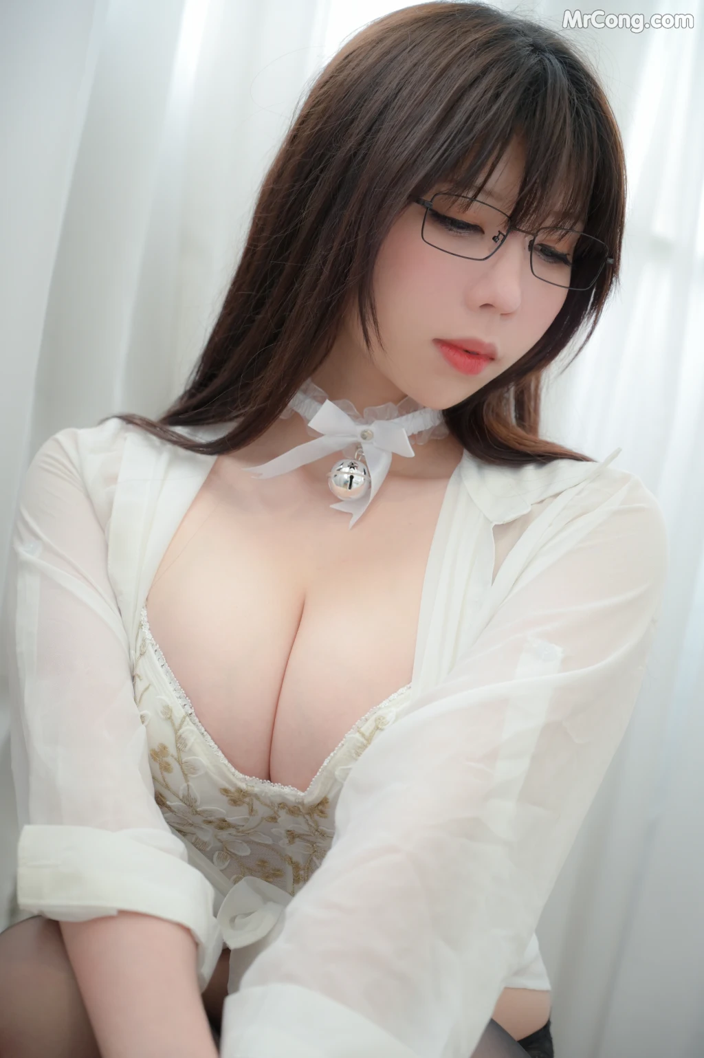 Coser@Kano Nozomi (鹿野希) Vol.23: 黑丝吊带袜 (72 photos) – Page 2