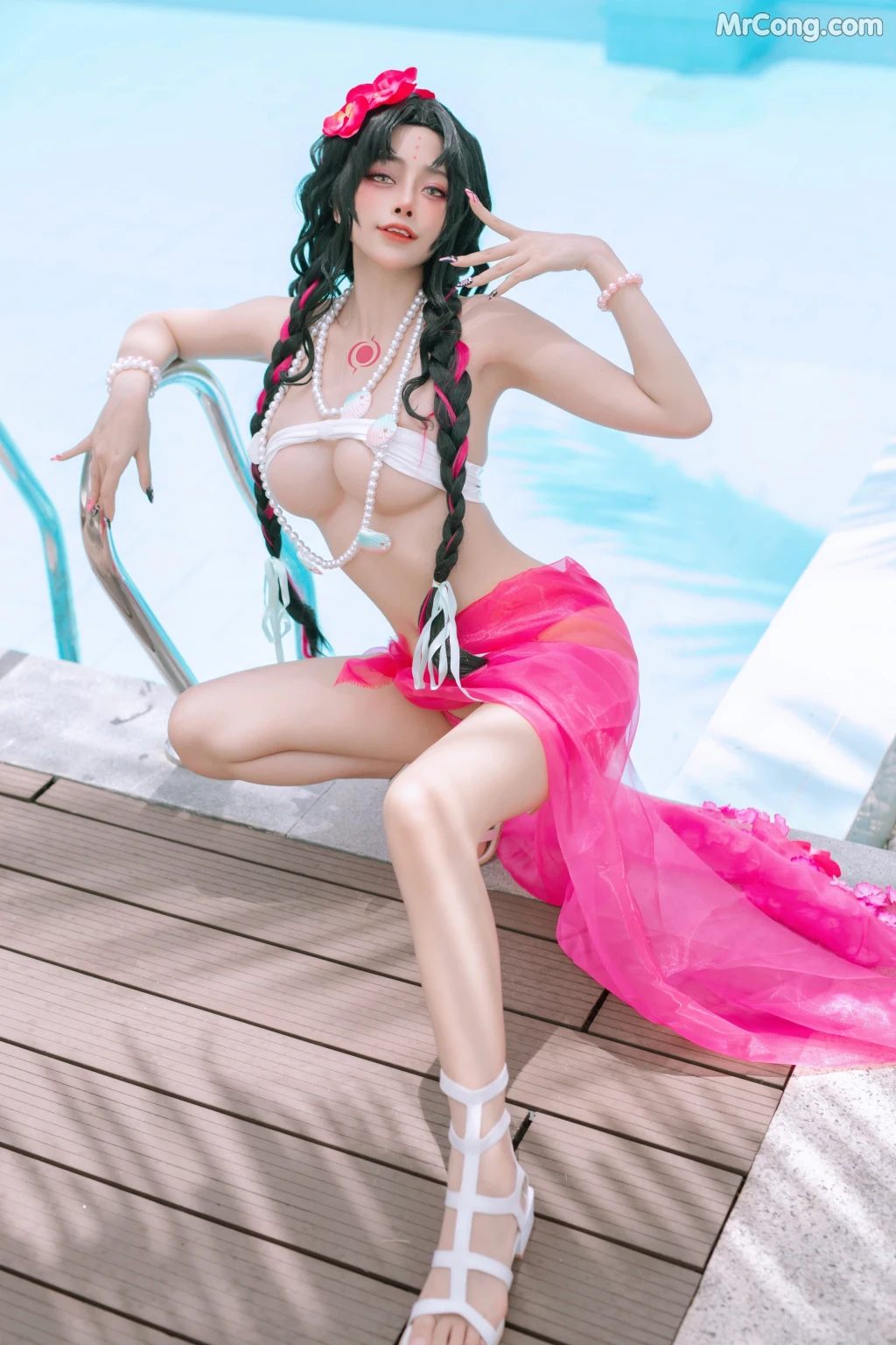 Coser@Byoru: Sesshouin Kiara “Summer” (46 photos + 8 videos)