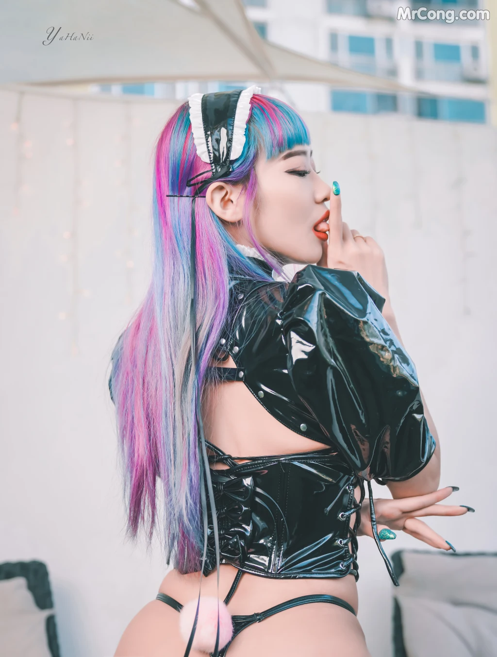 [YAHANII] Biya – Dark Maid (151 photos) – Page 7