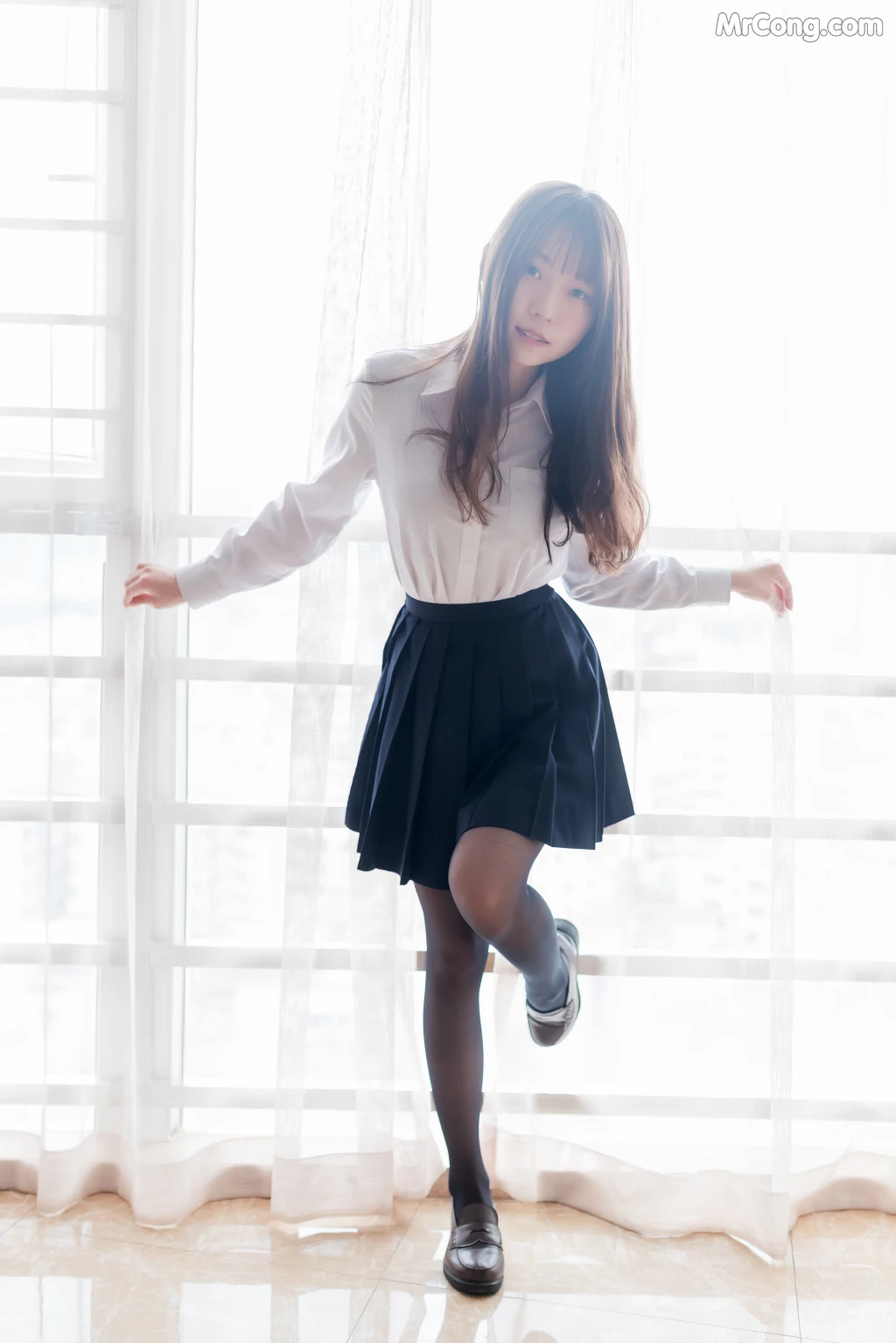 Coser@香草喵露露 No.006: 黑丝萌妹 (44 photos) – Page 4