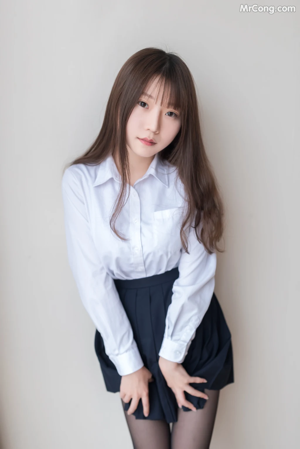 Coser@香草喵露露 No.006: 黑丝萌妹 (44 photos) – Page 4
