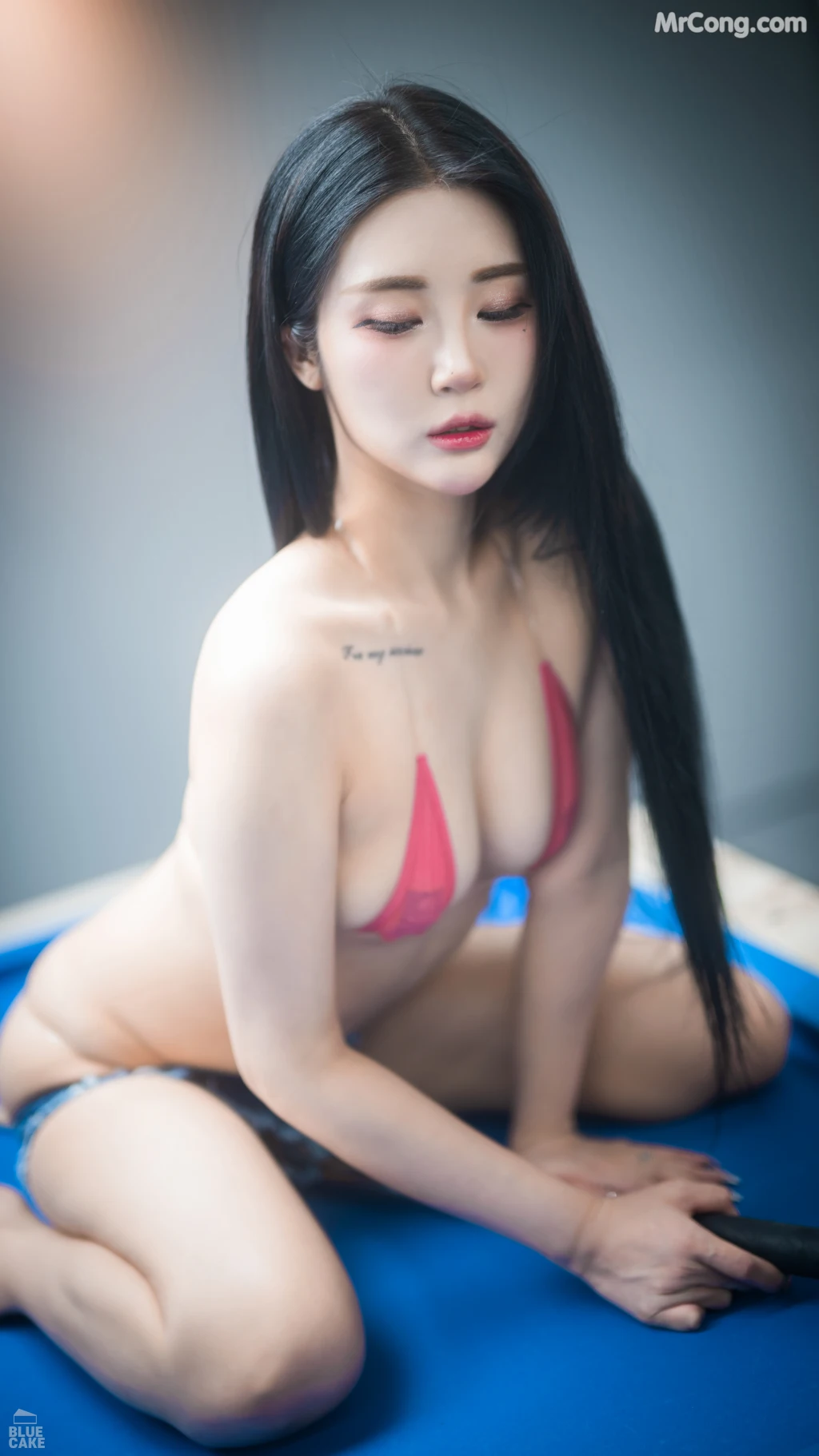 [BLUECAKE] Bomi (보미): Secret Billiard Room (Full Ver.) (146 photos + 1 video) – Page 12