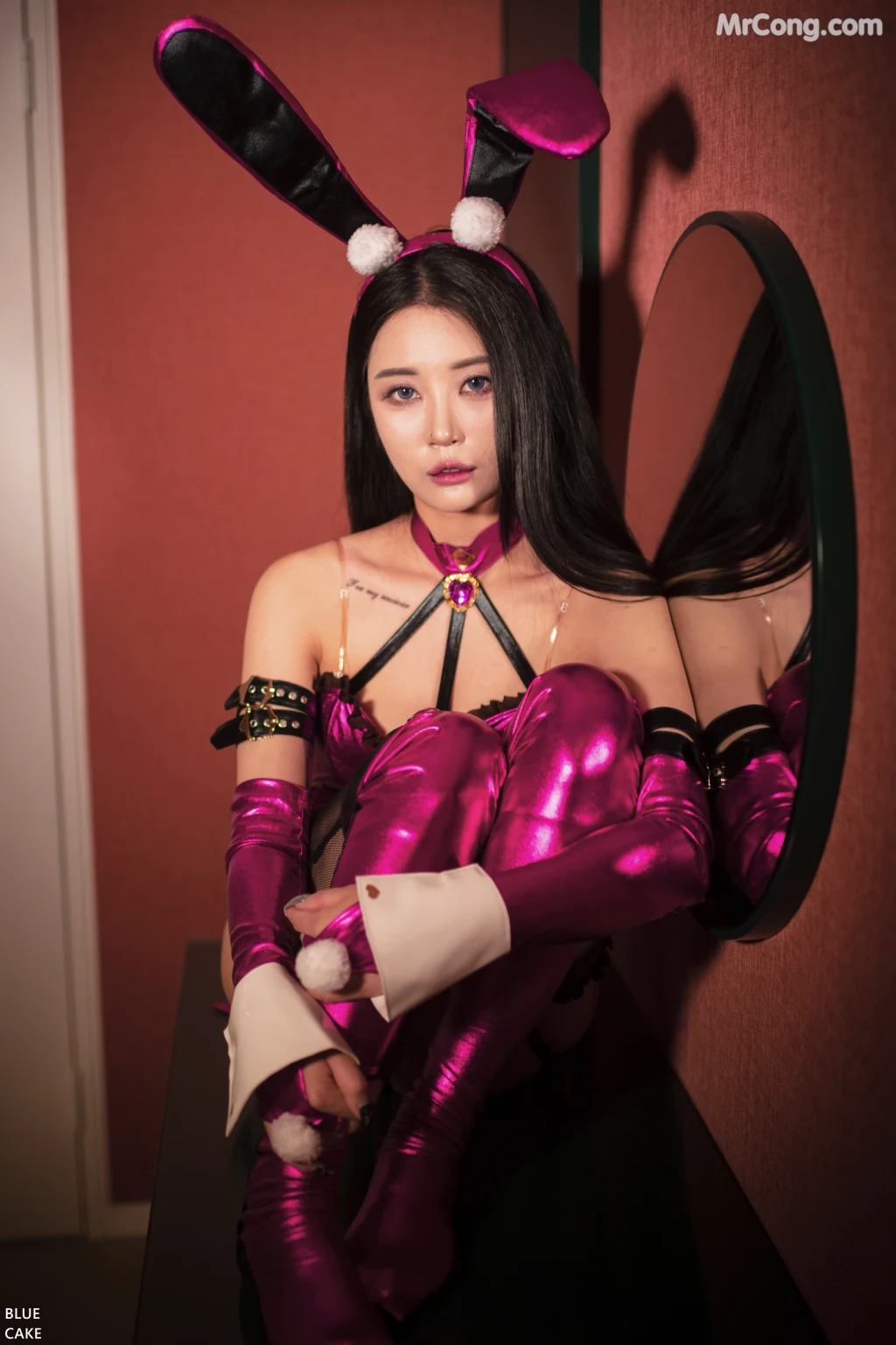[BLUECAKE] Bomi (보미): Temptation + Bunny (130 photos) – Page 12