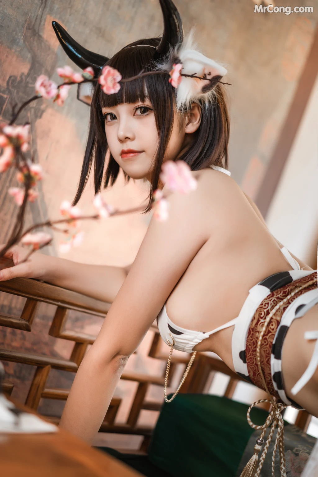 Coser@蜜汁猫裘 Vol.086: 奶牛 (50 photos) – Page 5