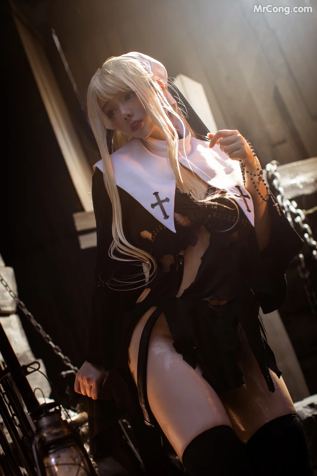 Coser@NinJA阿寨寨 No.001: 赎罪修女 (39 photos)