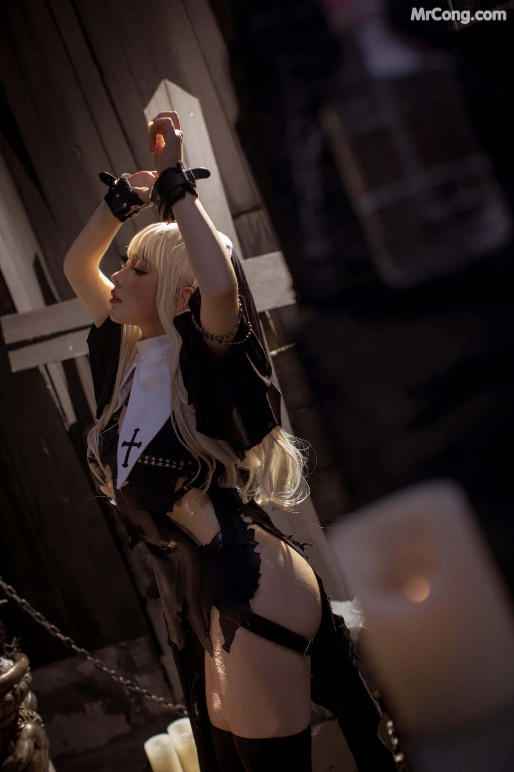 Coser@NinJA阿寨寨 No.001: 赎罪修女 (39 photos)
