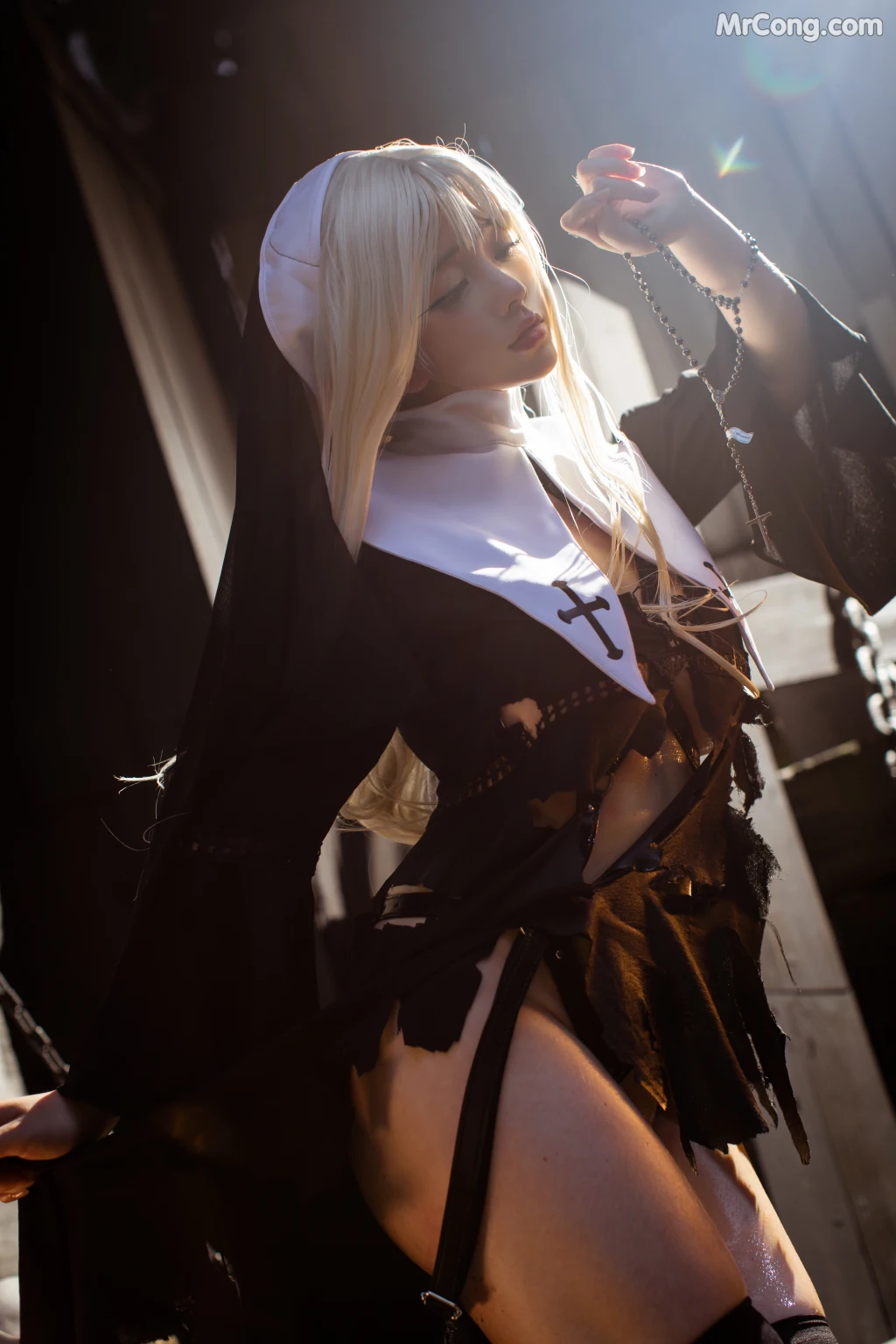 Coser@NinJA阿寨寨 No.001: 赎罪修女 (39 photos)