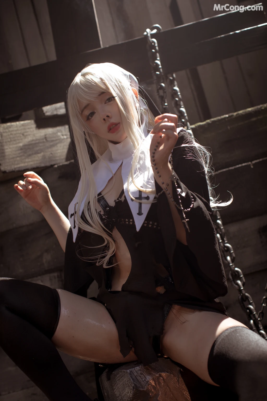Coser@NinJA阿寨寨 No.001: 赎罪修女 (39 photos) – Page 4