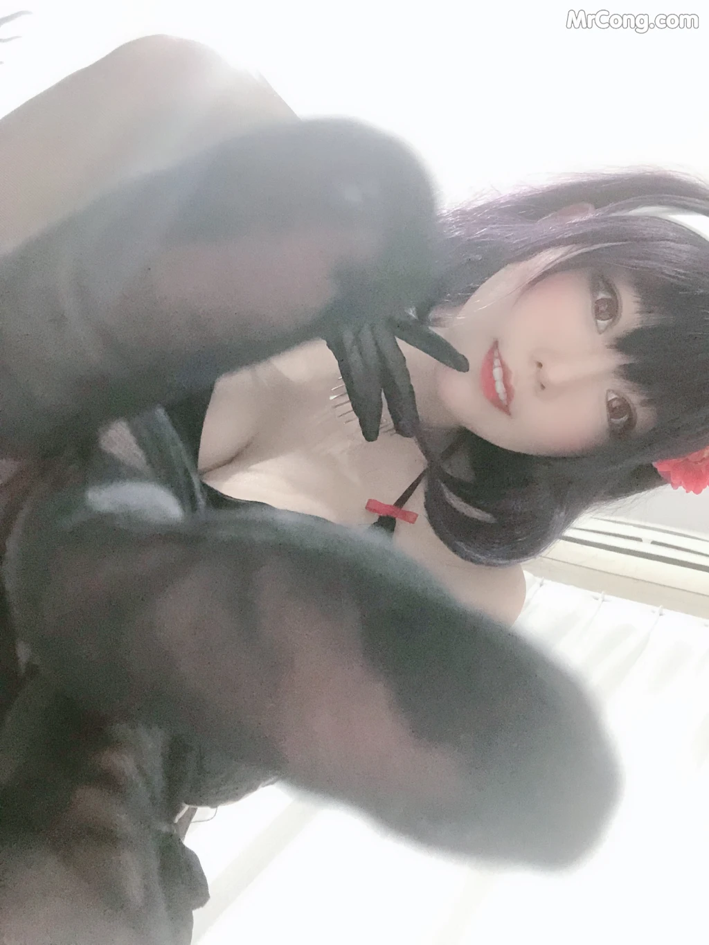Coser@香草喵露露 No.015: 诗羽学姐睡衣自拍 (45 photos) – Page 2