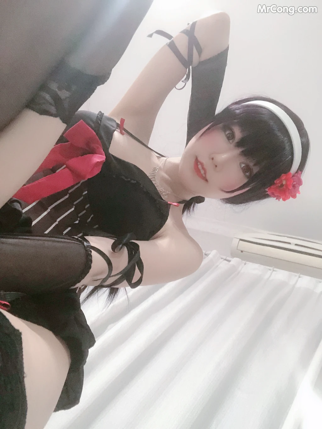 Coser@香草喵露露 No.015: 诗羽学姐睡衣自拍 (45 photos) – Page 2