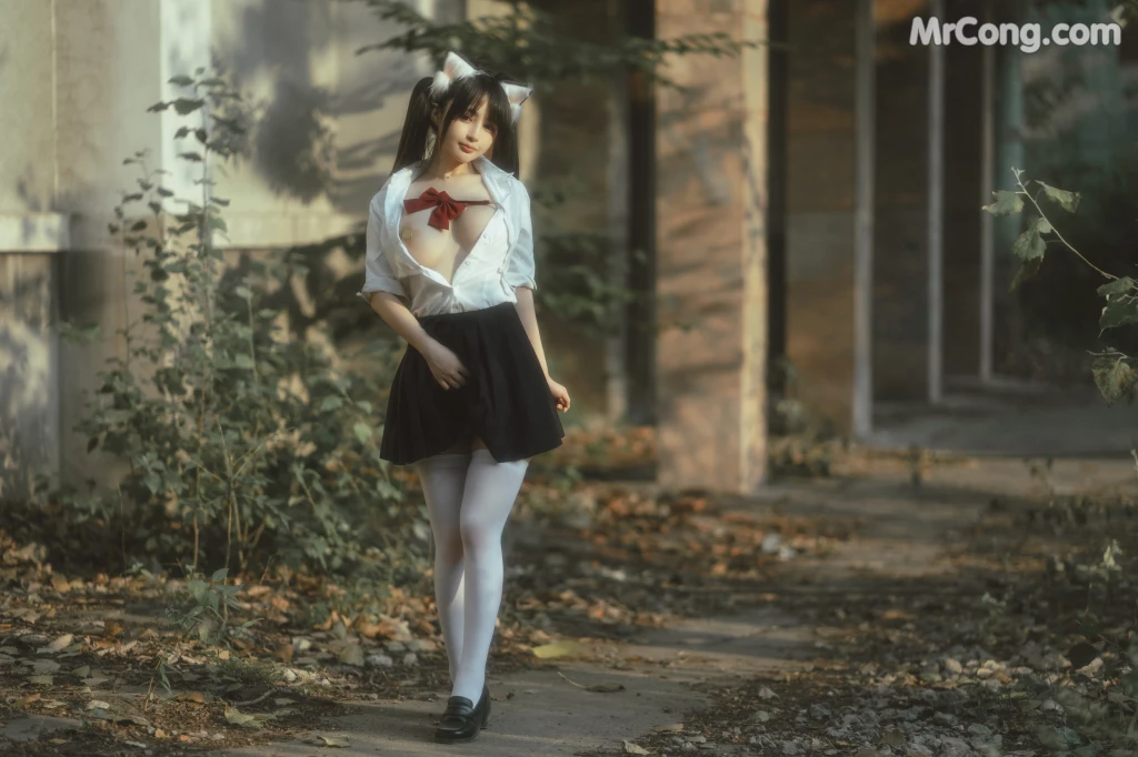 Coser@桜井宁宁 Vol.053: 废墟jk (74 photos) – Page 2