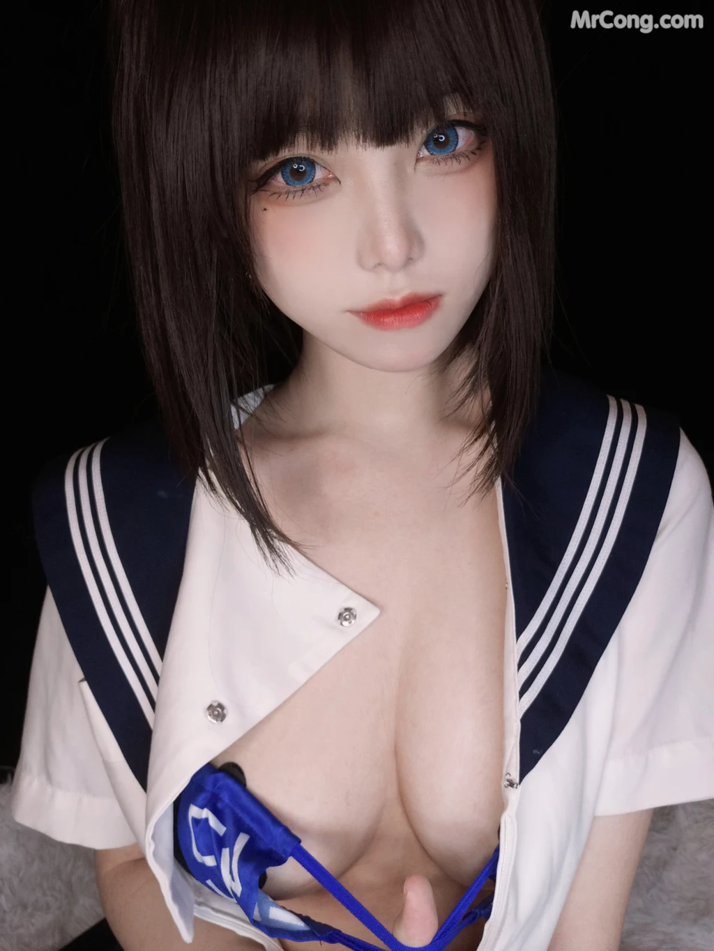 Coser@蜜汁猫裘 Vol.087: 坏学妹自拍 (38 photos + 6 videos)