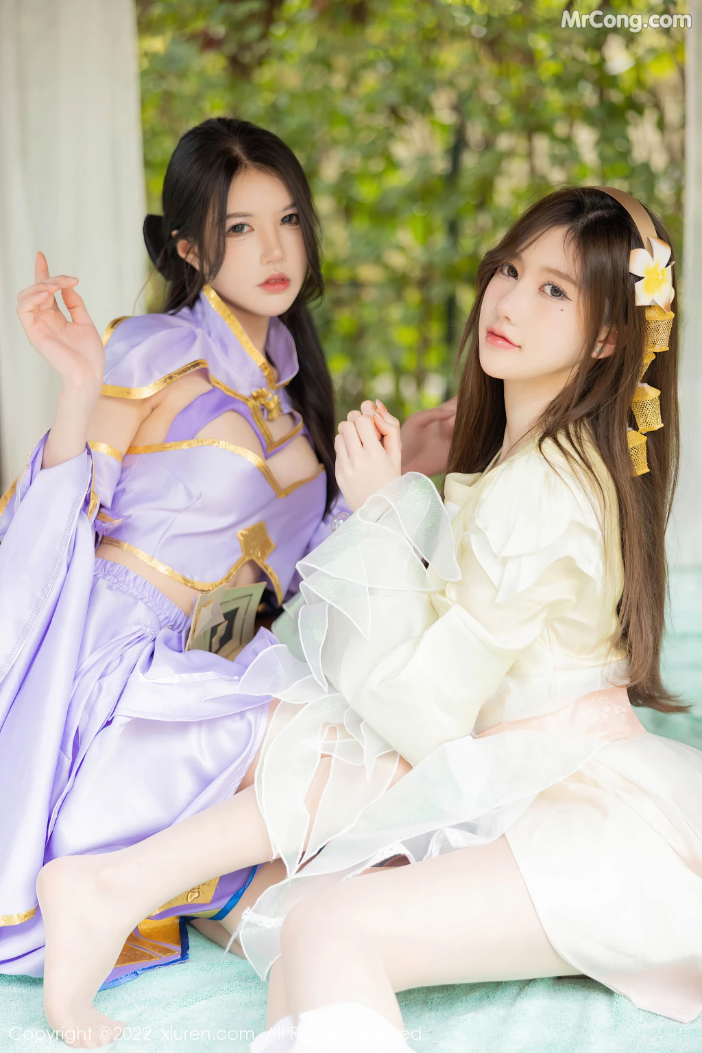 XIUREN No.4948: Ula (绮里嘉) & 美桃酱 (52 photos) – Page 2