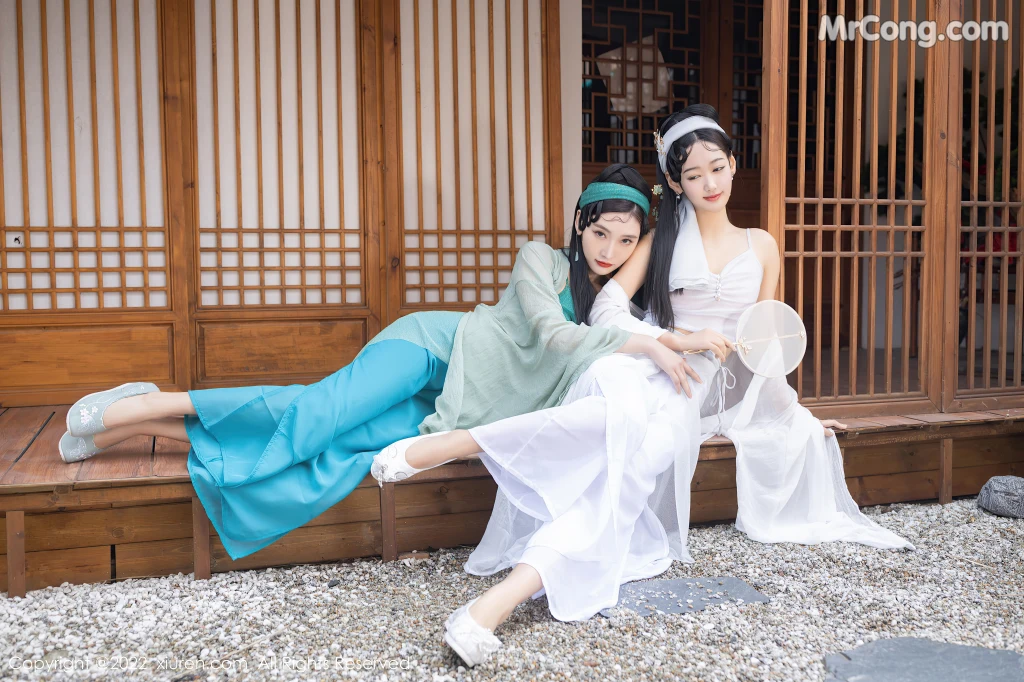 XIUREN No.4952: Tang An Qi (唐安琪) & Lu Xuan Xuan (陆萱萱) (93 photos)