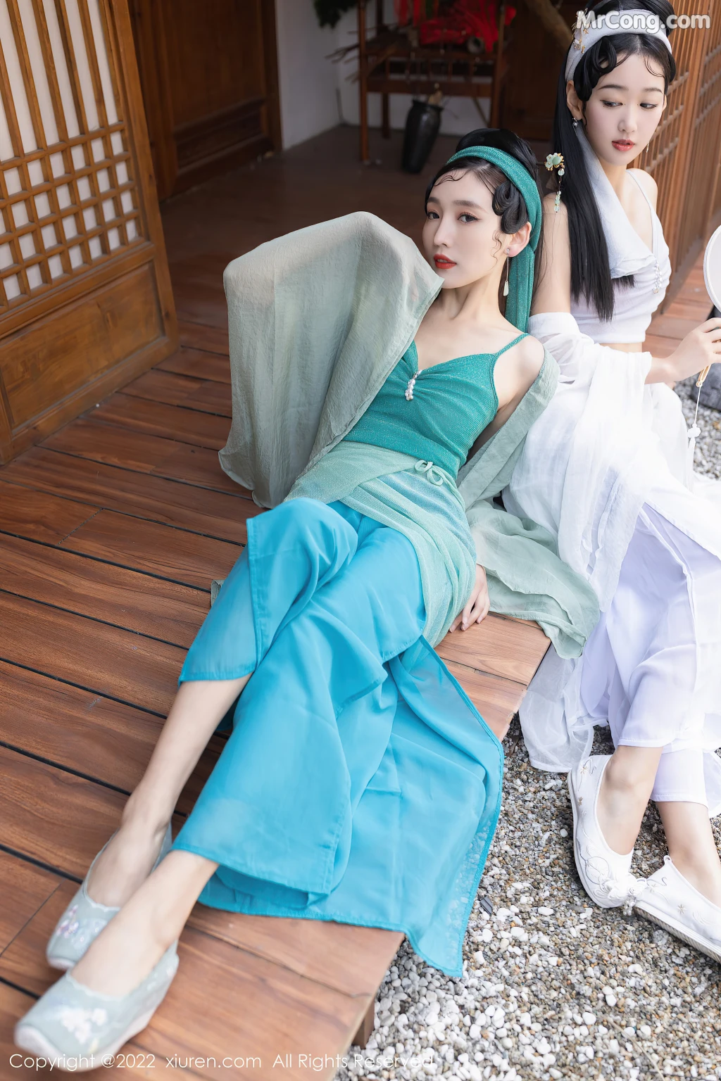 XIUREN No.4952: Tang An Qi (唐安琪) & Lu Xuan Xuan (陆萱萱) (93 photos)