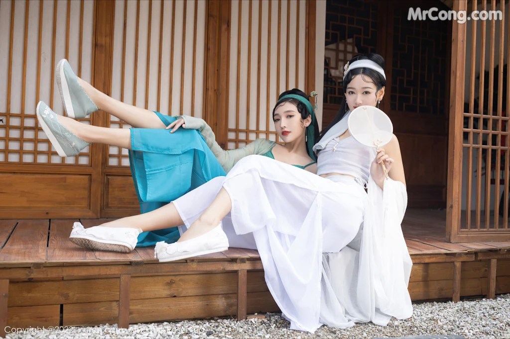 XIUREN No.4952: Tang An Qi (唐安琪) & Lu Xuan Xuan (陆萱萱) (93 photos)