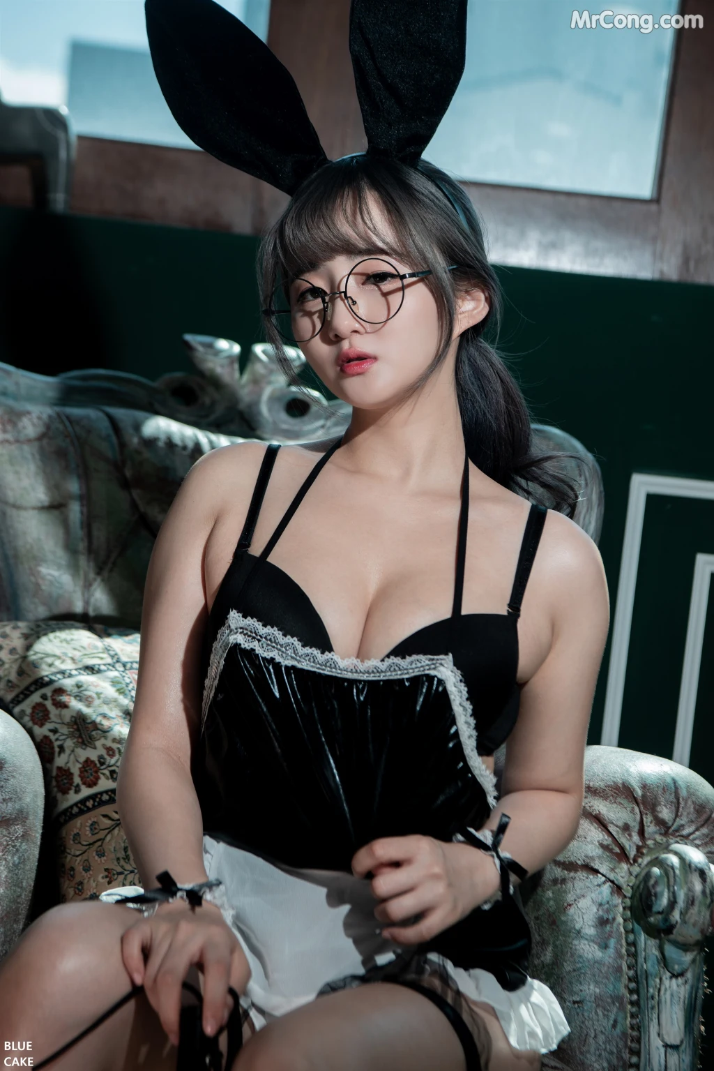 [BLUECAKE] Han Jina (한지나): Maid Bunny (74 photos) – Page 2