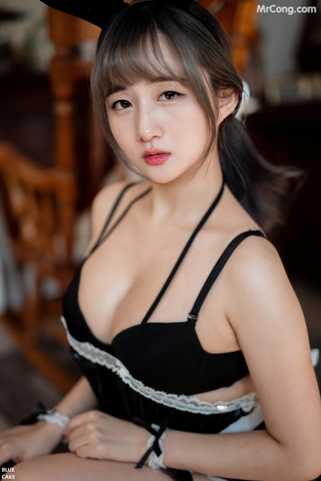 [BLUECAKE] Han Jina (한지나): Maid Bunny (74 photos) – Page 4
