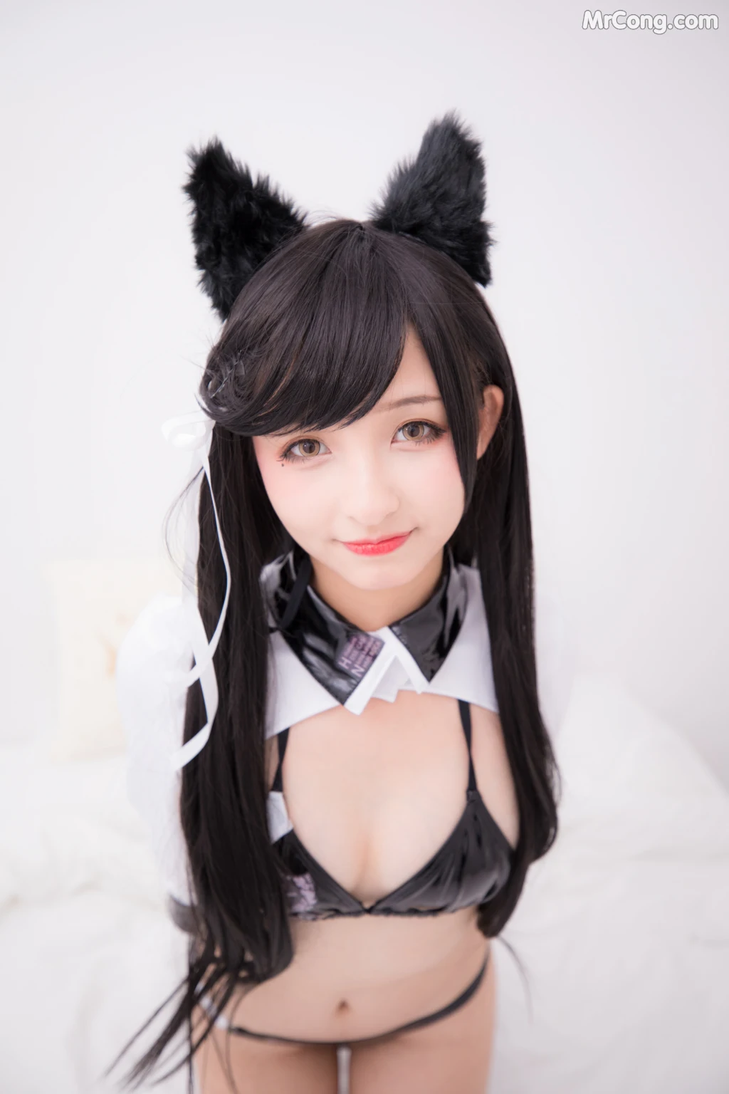 Coser@神楽坂真冬 Vol.001: ATAGO-LATEX VER (胶袜) (150 photos)