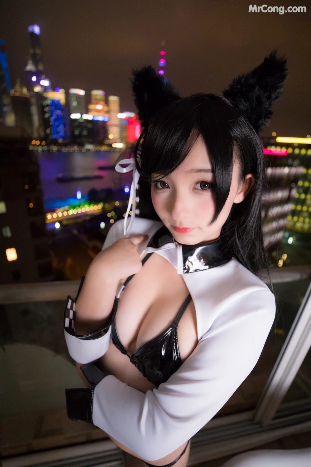 Coser@神楽坂真冬 Vol.001: ATAGO-LATEX VER (胶袜) (150 photos) – Page 4