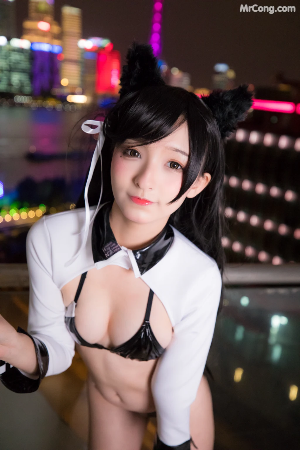 Coser@神楽坂真冬 Vol.001: ATAGO-LATEX VER (胶袜) (150 photos) – Page 4
