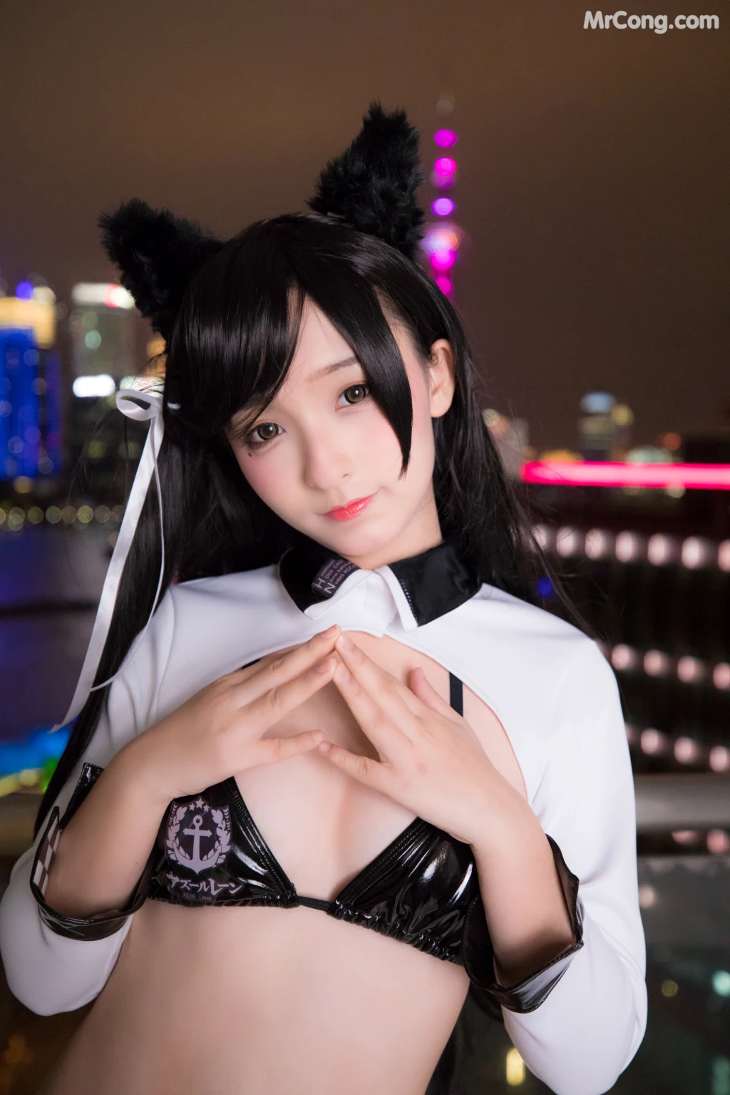 Coser@神楽坂真冬 Vol.001: ATAGO-LATEX VER (胶袜) (150 photos) – Page 5