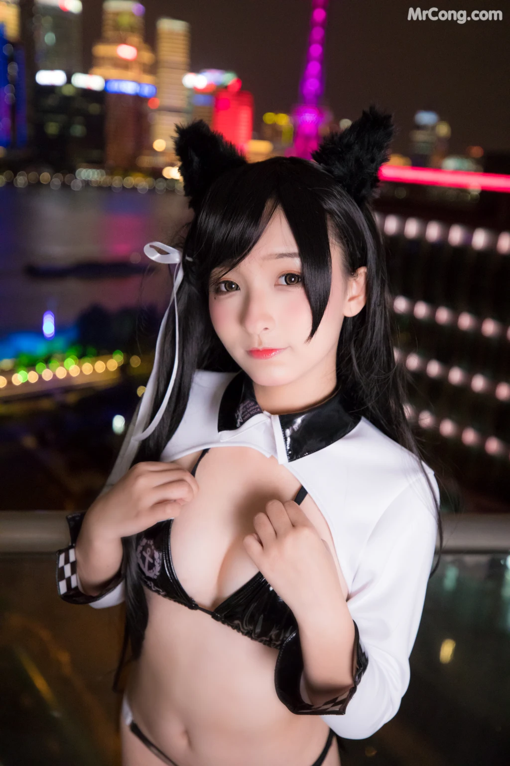Coser@神楽坂真冬 Vol.001: ATAGO-LATEX VER (胶袜) (150 photos) – Page 5