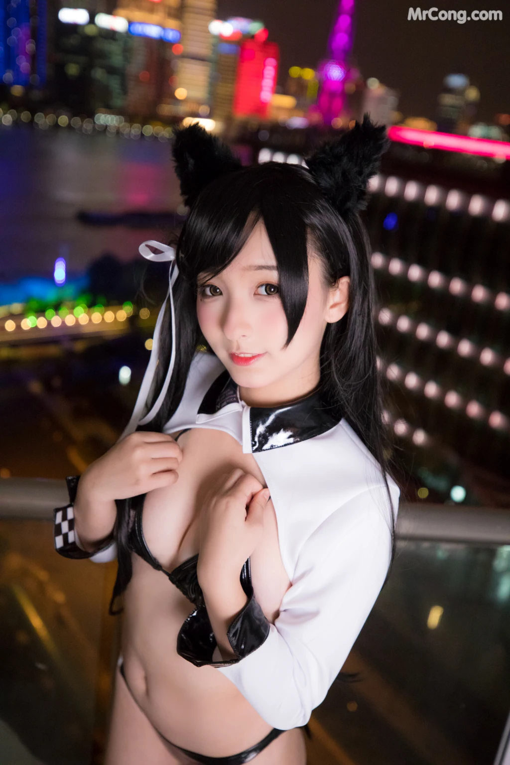 Coser@神楽坂真冬 Vol.001: ATAGO-LATEX VER (胶袜) (150 photos) – Page 5
