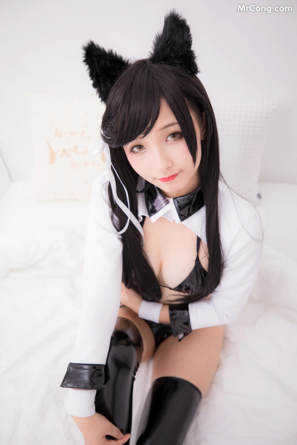 Coser@神楽坂真冬 Vol.001: ATAGO-LATEX VER (胶袜) (150 photos) – Page 8