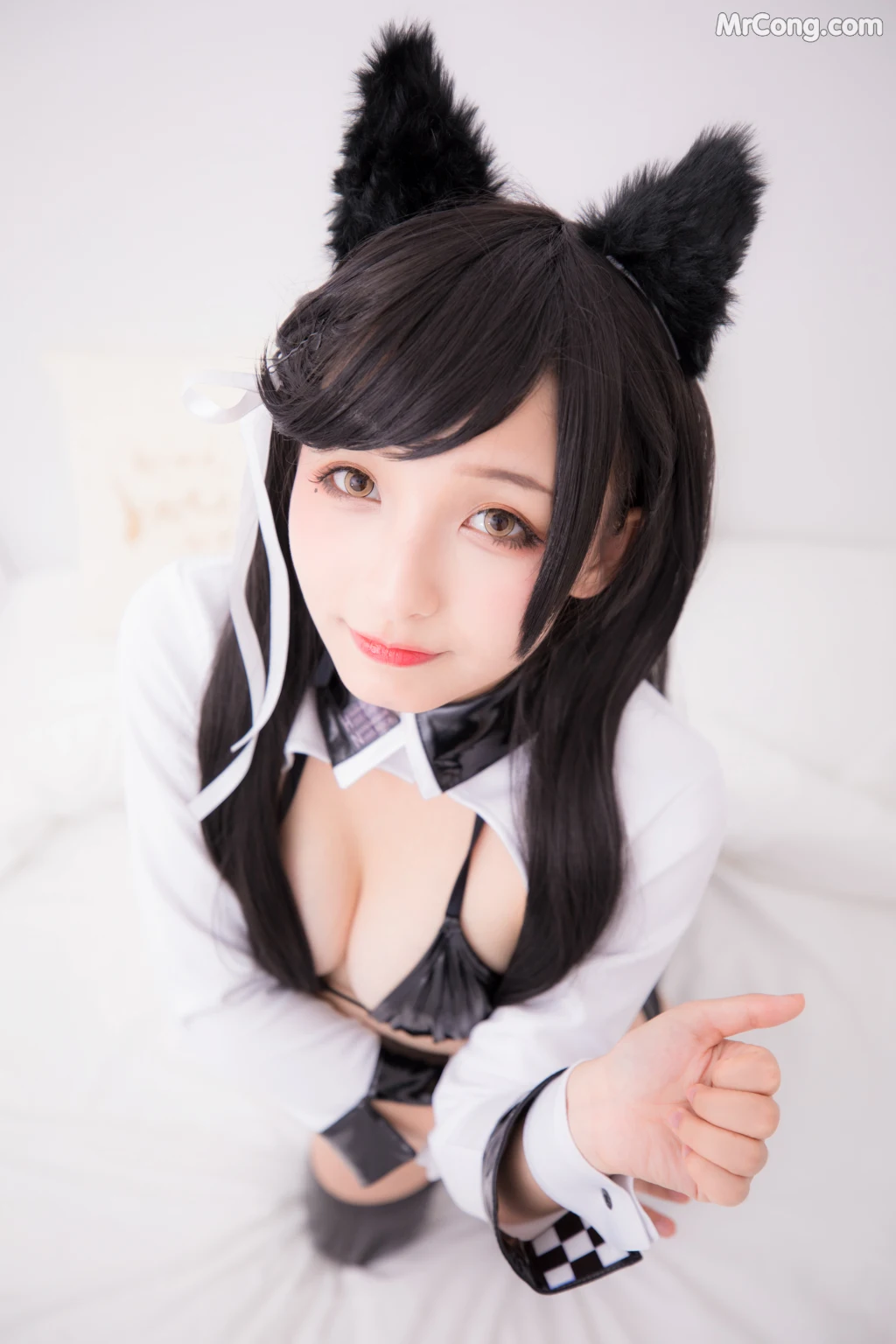 Coser@神楽坂真冬 Vol.001: ATAGO-LATEX VER (胶袜) (150 photos) – Page 9