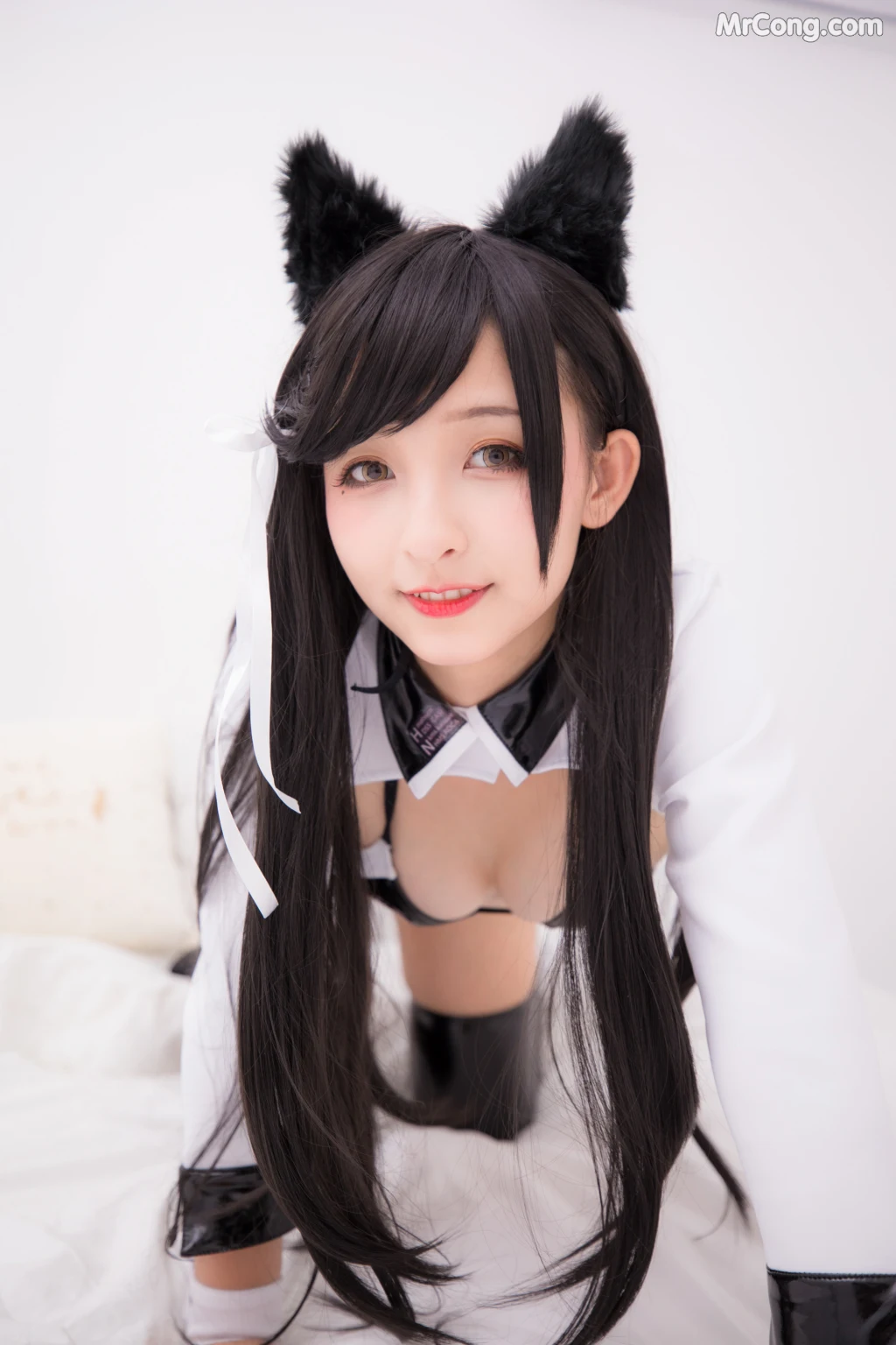 Coser@神楽坂真冬 Vol.001: ATAGO-LATEX VER (胶袜) (150 photos) – Page 9
