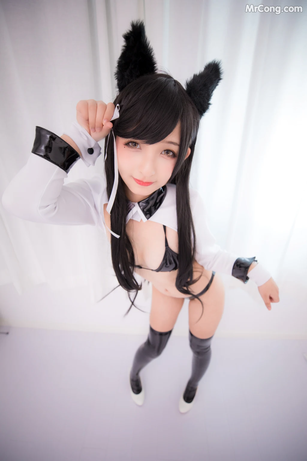 Coser@神楽坂真冬 Vol.001: ATAGO-LATEX VER (胶袜) (150 photos) – Page 12