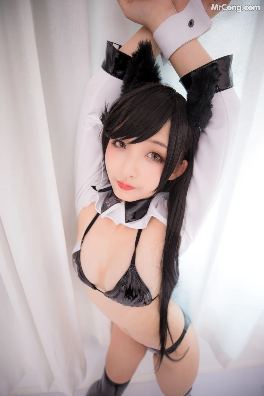 Coser@神楽坂真冬 Vol.001: ATAGO-LATEX VER (胶袜) (150 photos) – Page 14