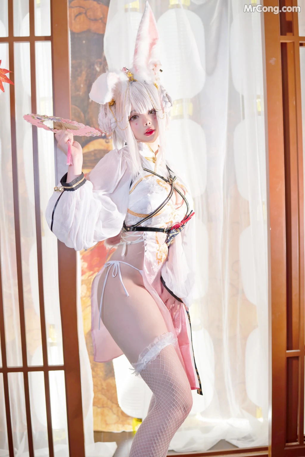 Coser@NinJA阿寨寨 No.005: 肉肉大白兔 (55 photos + 1 video) – Page 2