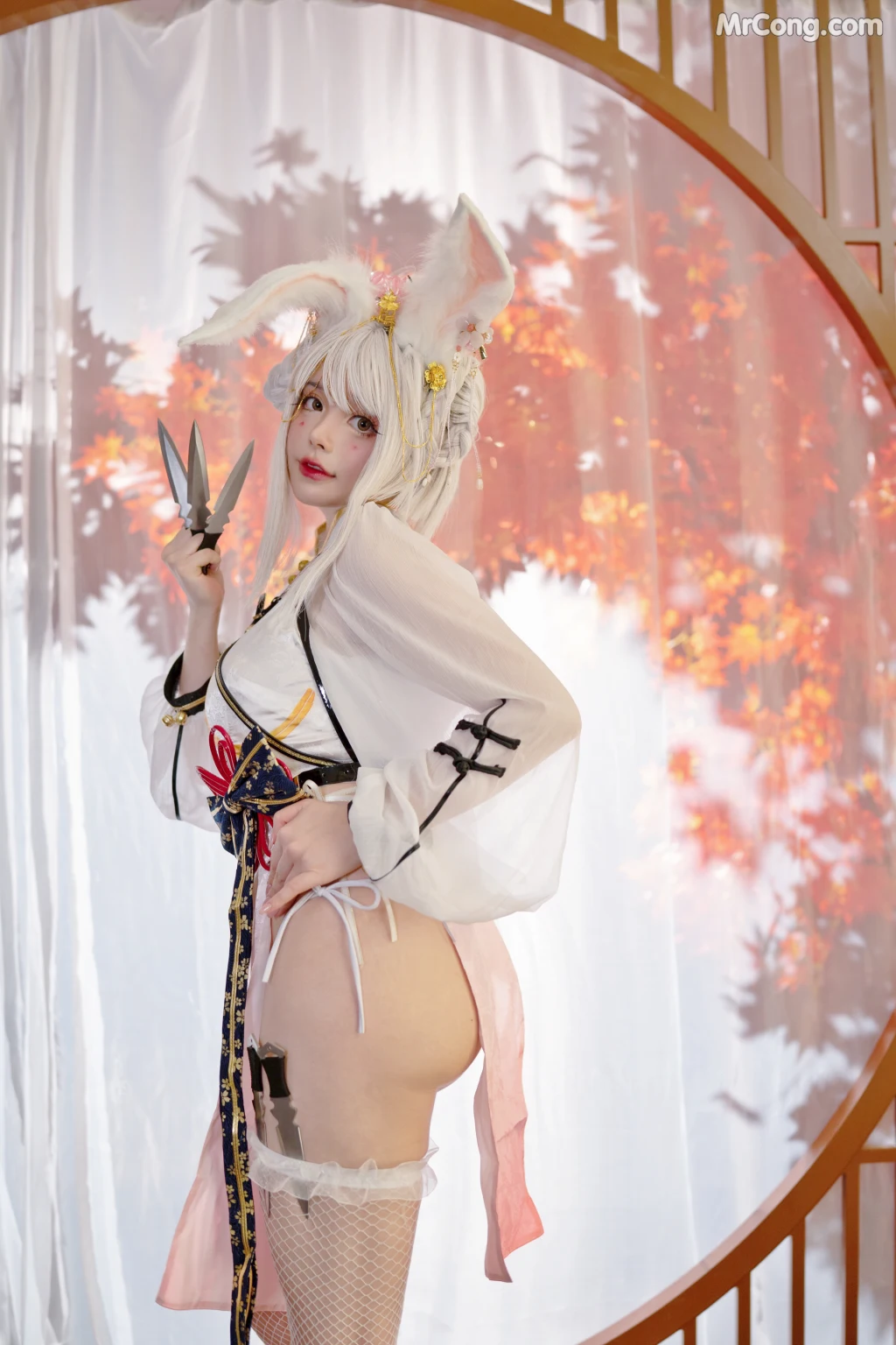 Coser@NinJA阿寨寨 No.005: 肉肉大白兔 (55 photos + 1 video) – Page 2
