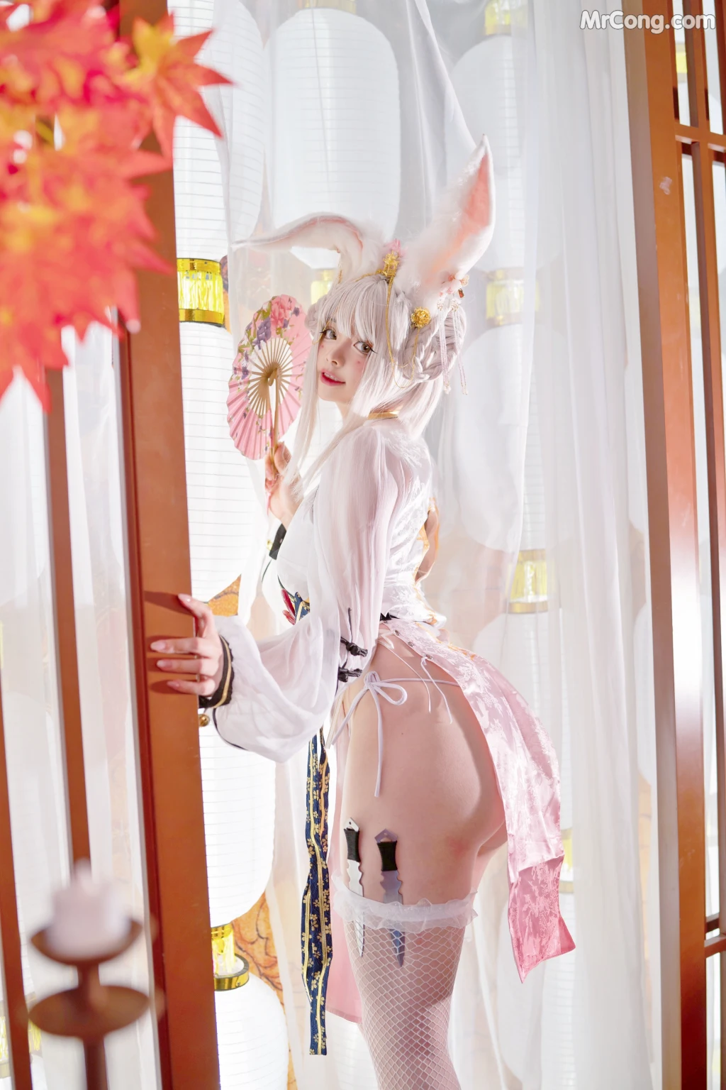 Coser@NinJA阿寨寨 No.005: 肉肉大白兔 (55 photos + 1 video) – Page 2