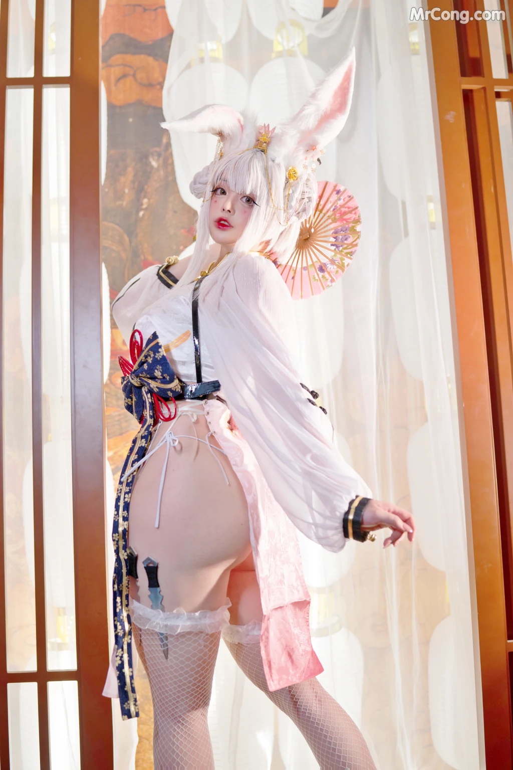 Coser@NinJA阿寨寨 No.005: 肉肉大白兔 (55 photos + 1 video) – Page 2