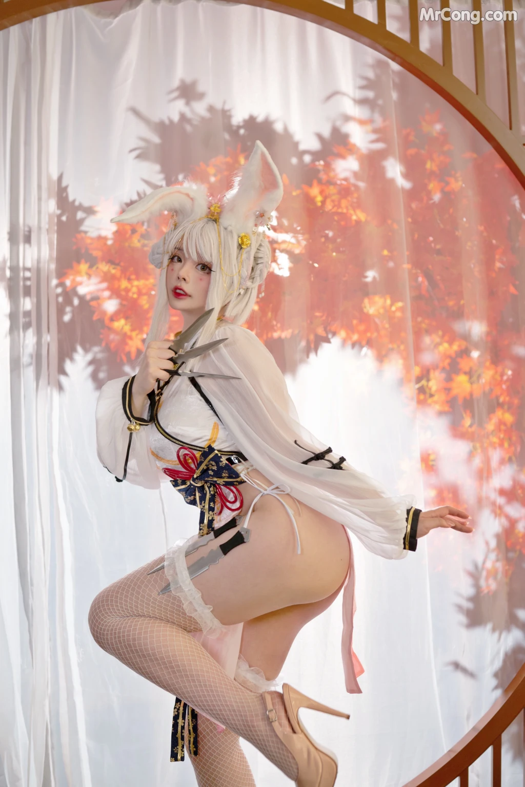 Coser@NinJA阿寨寨 No.005: 肉肉大白兔 (55 photos + 1 video) – Page 3