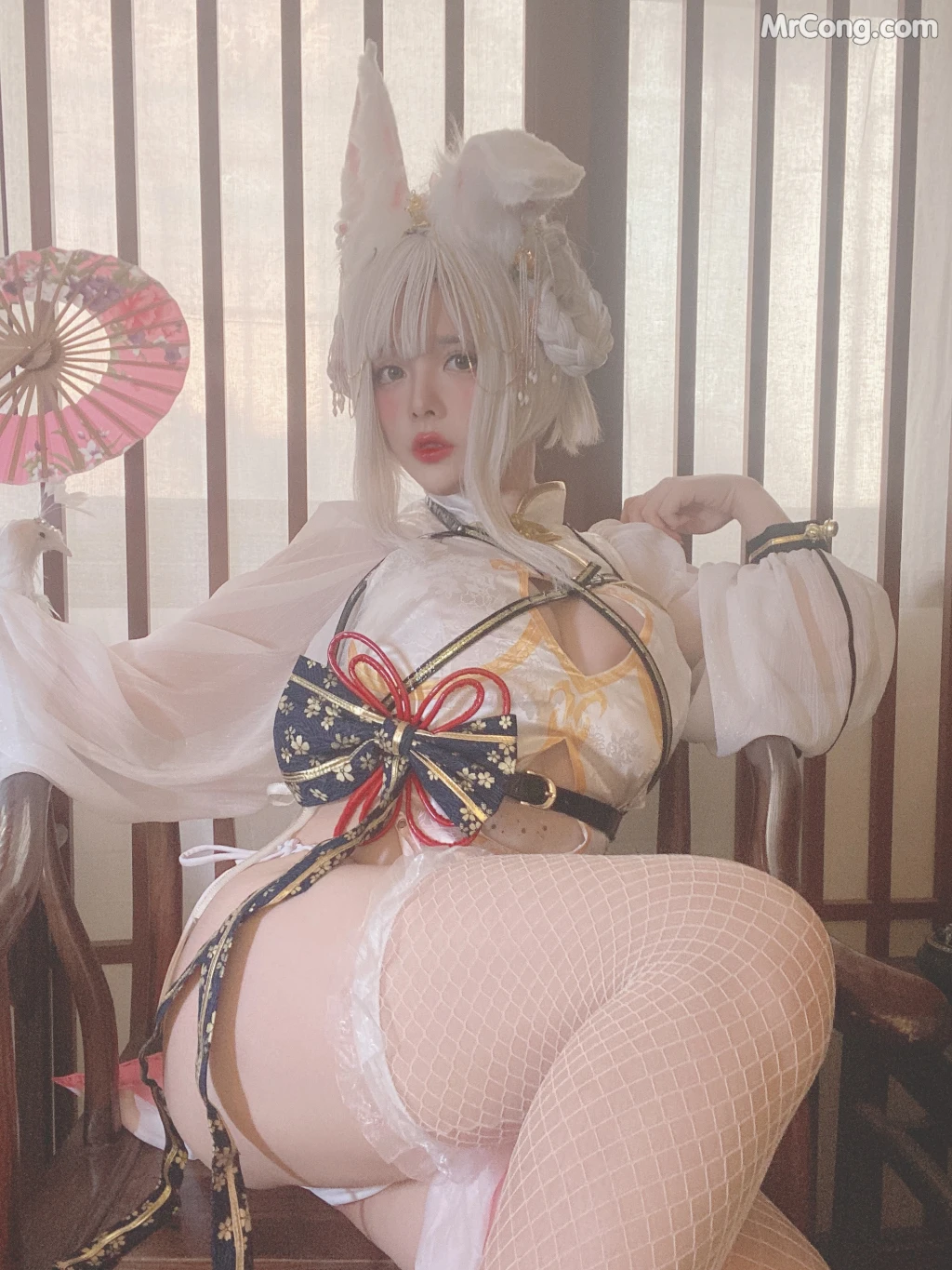 Coser@NinJA阿寨寨 No.005: 肉肉大白兔 (55 photos + 1 video) – Page 3