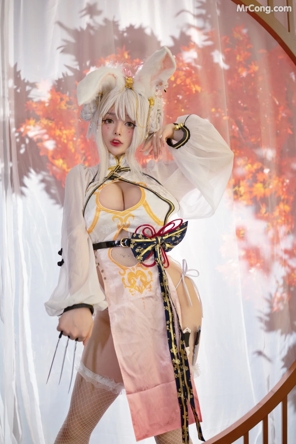 Coser@NinJA阿寨寨 No.005: 肉肉大白兔 (55 photos + 1 video) – Page 4