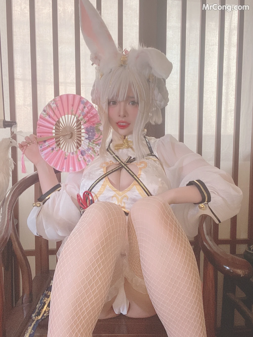 Coser@NinJA阿寨寨 No.005: 肉肉大白兔 (55 photos + 1 video) – Page 4