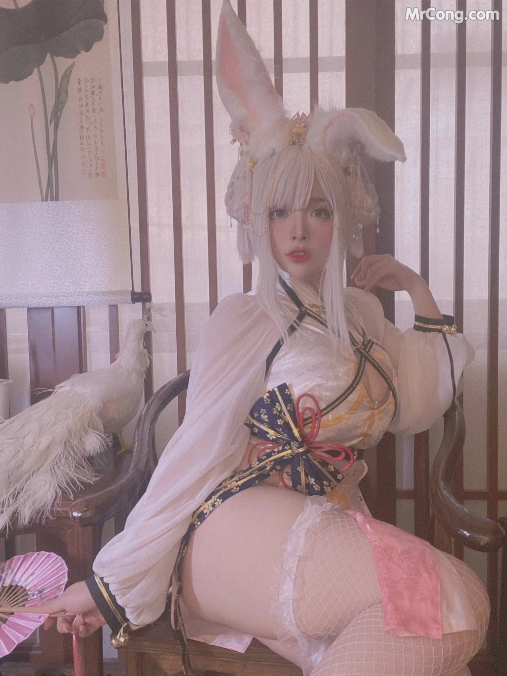 Coser@NinJA阿寨寨 No.005: 肉肉大白兔 (55 photos + 1 video) – Page 4