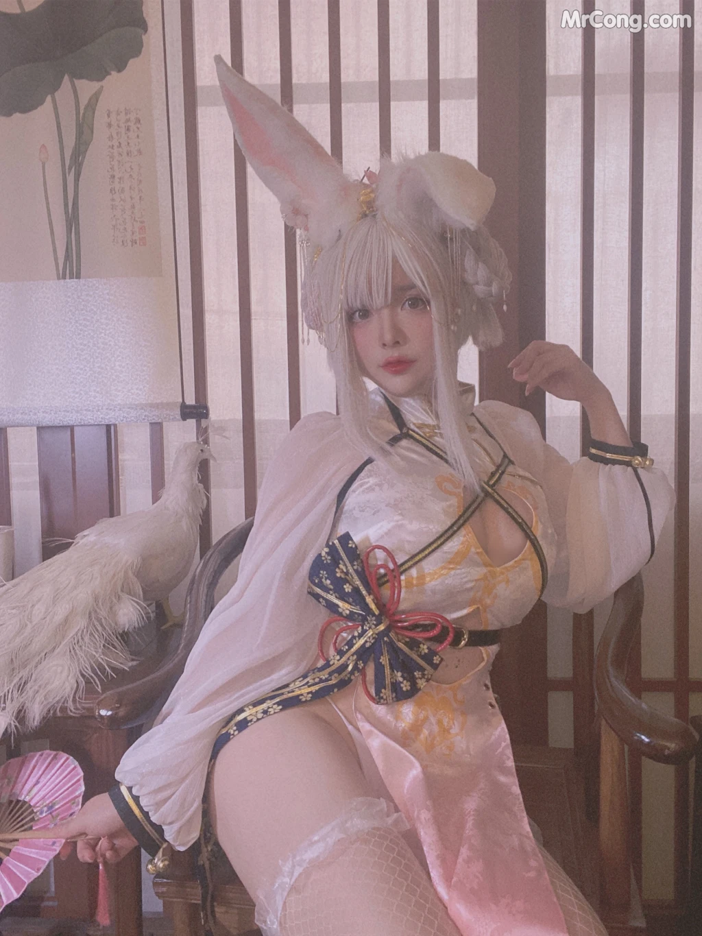 Coser@NinJA阿寨寨 No.005: 肉肉大白兔 (55 photos + 1 video) – Page 4