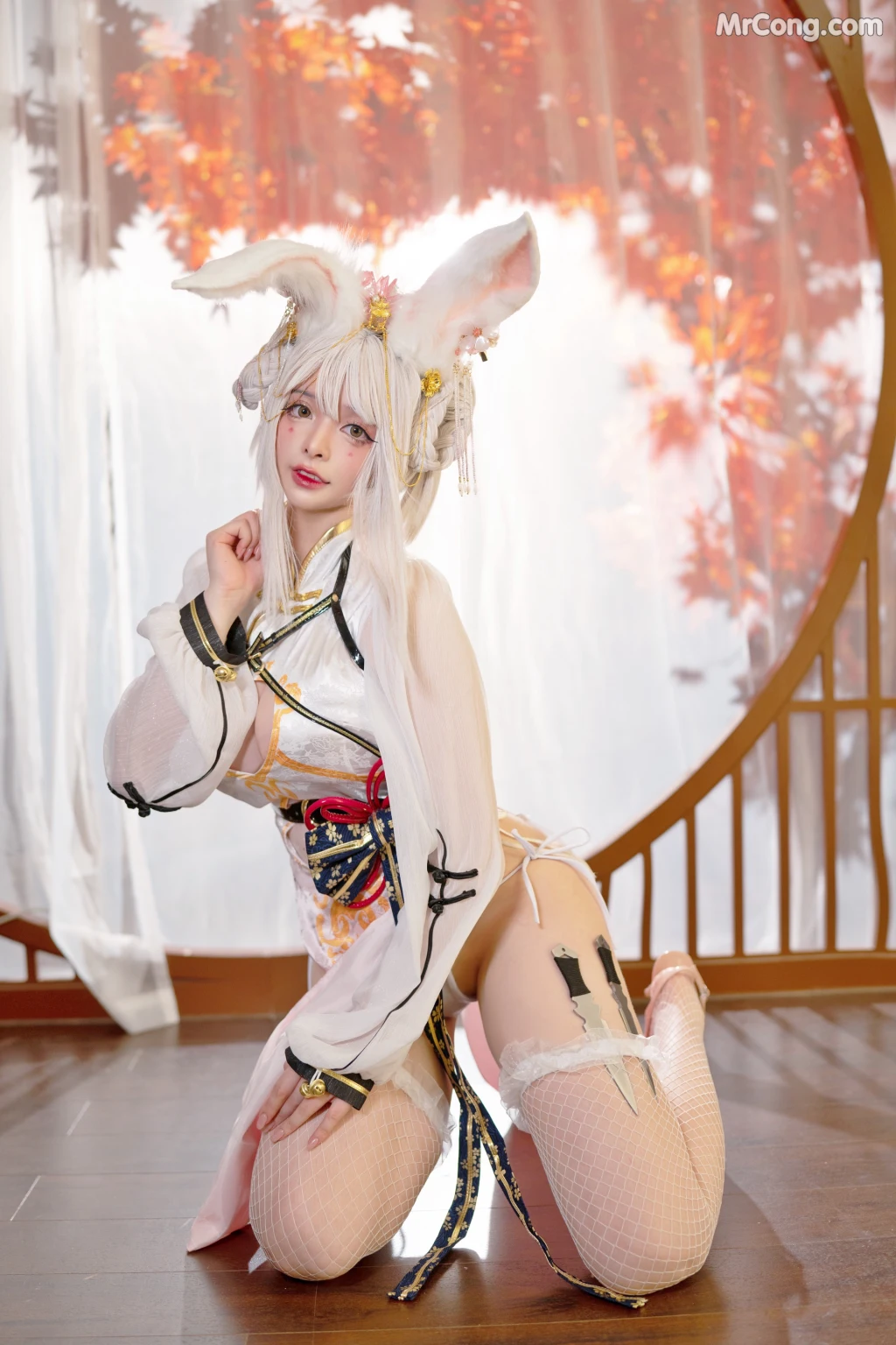 Coser@NinJA阿寨寨 No.005: 肉肉大白兔 (55 photos + 1 video) – Page 5