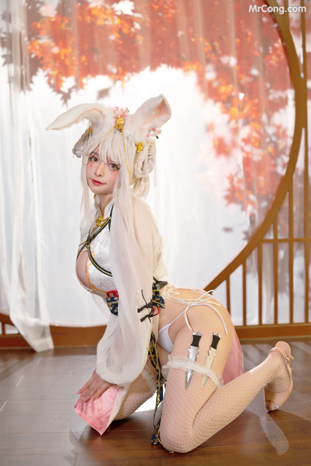 Coser@NinJA阿寨寨 No.005: 肉肉大白兔 (55 photos + 1 video) – Page 6