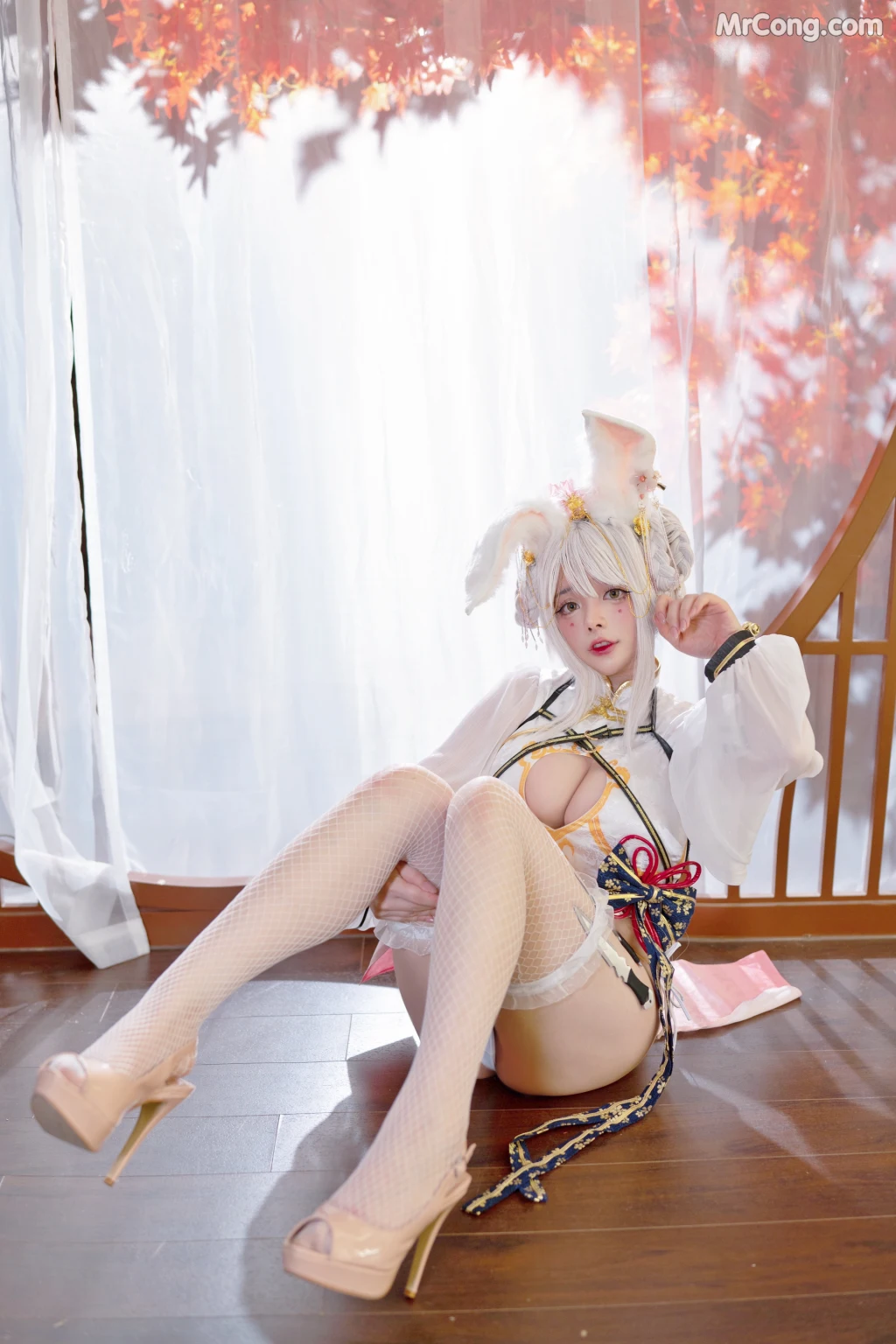 Coser@NinJA阿寨寨 No.005: 肉肉大白兔 (55 photos + 1 video) – Page 6