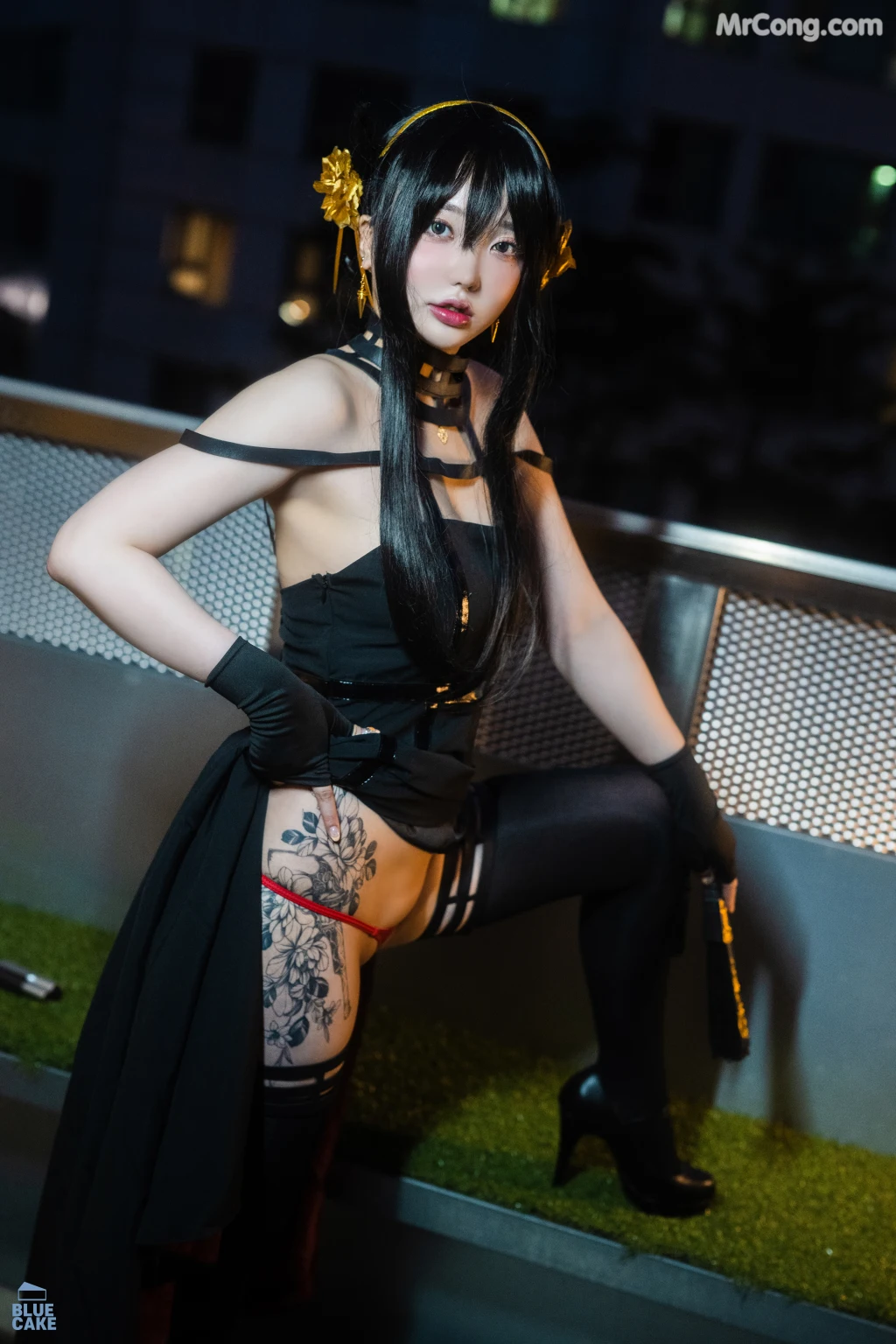 [BLUECAKE] Son Ye-Eun (손예은): Black Rose RED+ (131 photos)