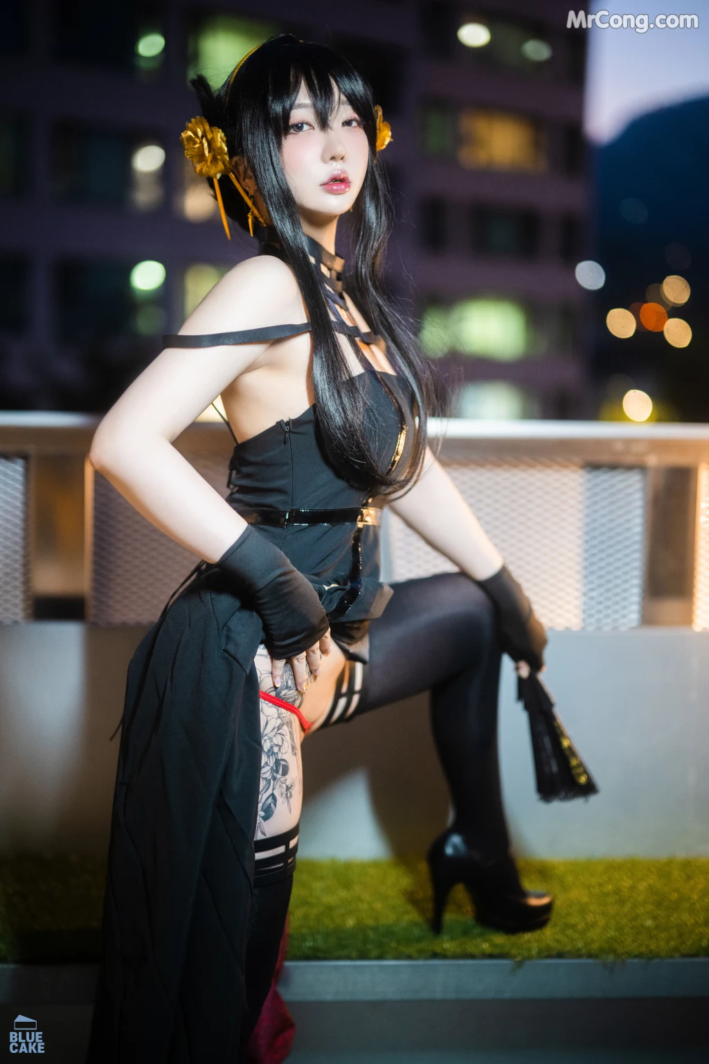 [BLUECAKE] Son Ye-Eun (손예은): Black Rose RED+ (131 photos)