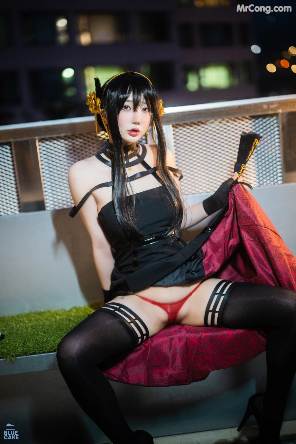 [BLUECAKE] Son Ye-Eun (손예은): Black Rose RED+ (131 photos)