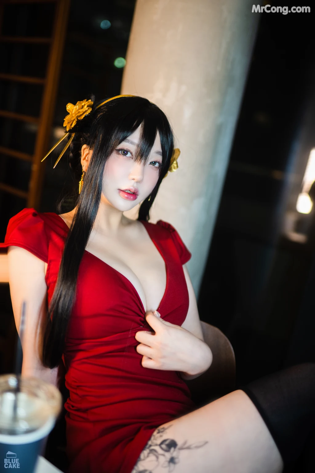 [BLUECAKE] Son Ye-Eun (손예은): Black Rose RED+ (131 photos) – Page 7